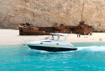 shipwreck blue caves zakynthos cruise