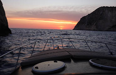 sunset cruise zakynthos