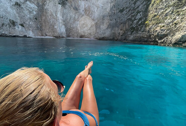 shipwreck blue caves zakynthos cruise